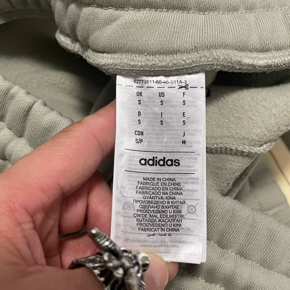 Men’s Size Small (29-30” Waist) Fear Of God Athletics X Adidas Sweatpants Clay - Picture 14 of 17